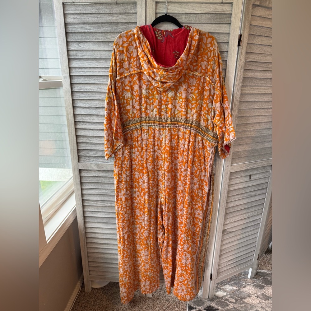 NEW Kantha Bae Sari Zen Jumpsuit - Free Size (0-22) & Fully Reversible - Picture 2 of 7